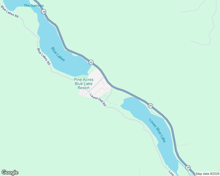 map of restaurants, bars, coffee shops, grocery stores, and more near 5154 D Albert Drive in Upper Lake