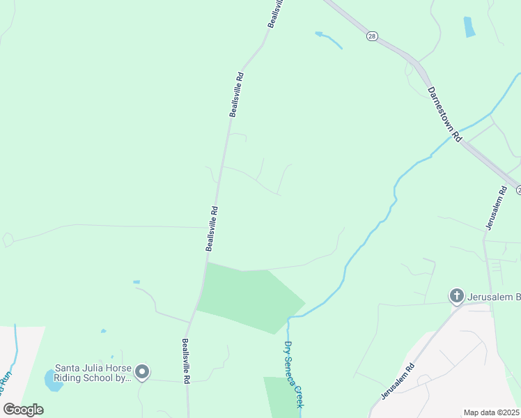 map of restaurants, bars, coffee shops, grocery stores, and more near 19019 Beallsville Road in Beallsville