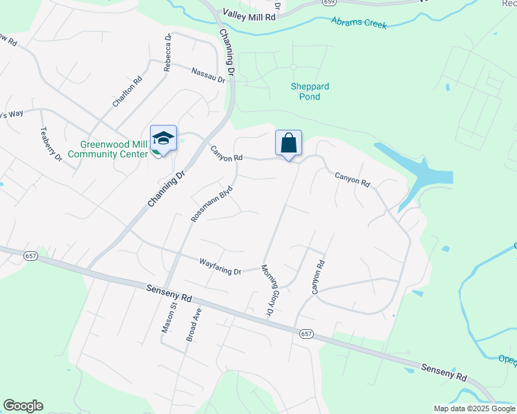 map of restaurants, bars, coffee shops, grocery stores, and more near 125 Wickham Terrace in Winchester