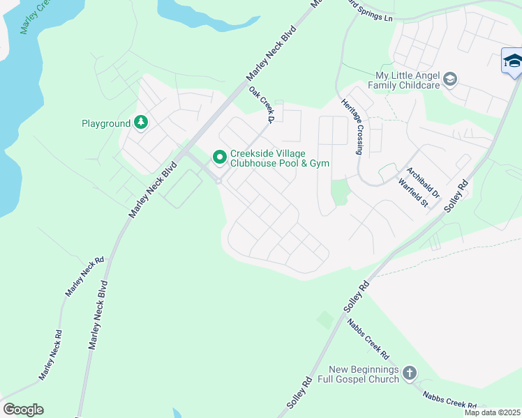 map of restaurants, bars, coffee shops, grocery stores, and more near 8216 Caton Avenue in Glen Burnie