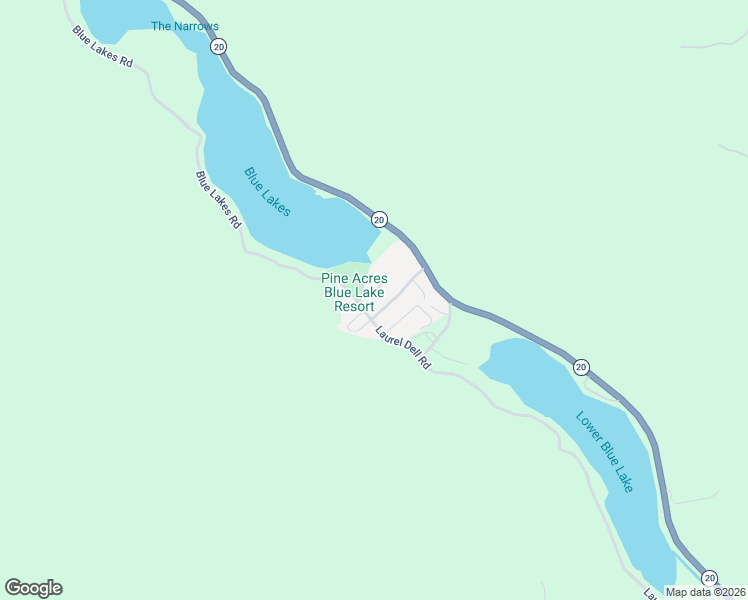 map of restaurants, bars, coffee shops, grocery stores, and more near 9918 Old Orchard Lane in Upper Lake