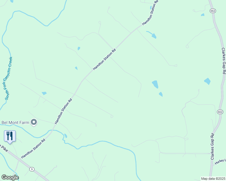 map of restaurants, bars, coffee shops, grocery stores, and more near 39870 Waterfordway Ln in Waterford