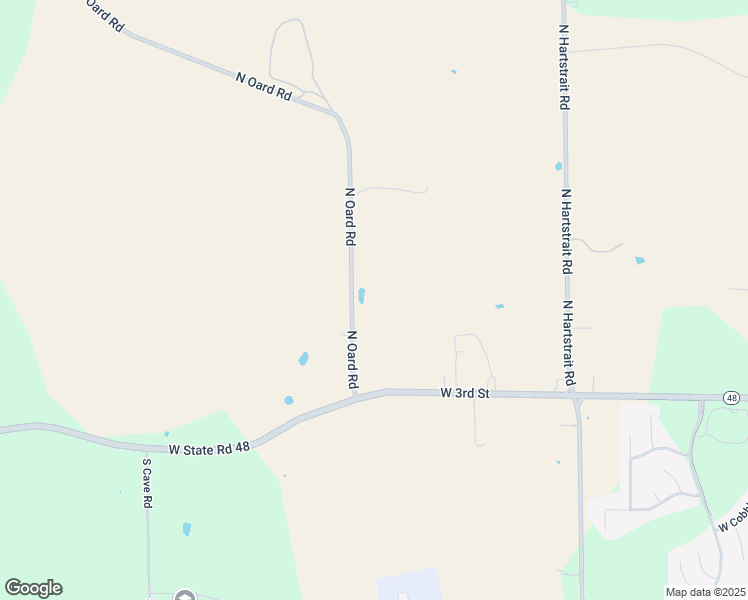 map of restaurants, bars, coffee shops, grocery stores, and more near 110 North Oard Road in Bloomington