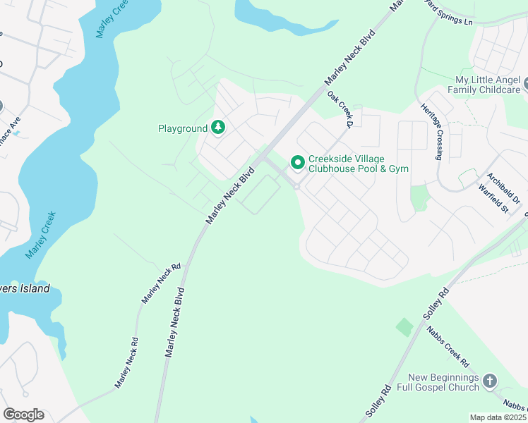 map of restaurants, bars, coffee shops, grocery stores, and more near 8152 Meadowgate Circle in Glen Burnie
