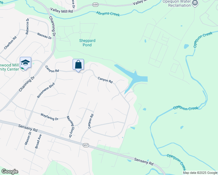 map of restaurants, bars, coffee shops, grocery stores, and more near 209 Heath Court in Winchester
