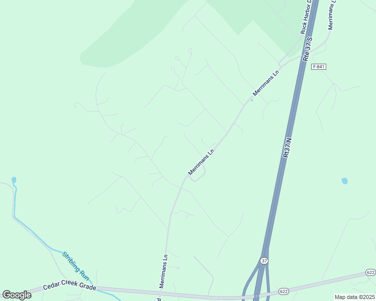 map of restaurants, bars, coffee shops, grocery stores, and more near 1370 Merrimans Lane in Winchester