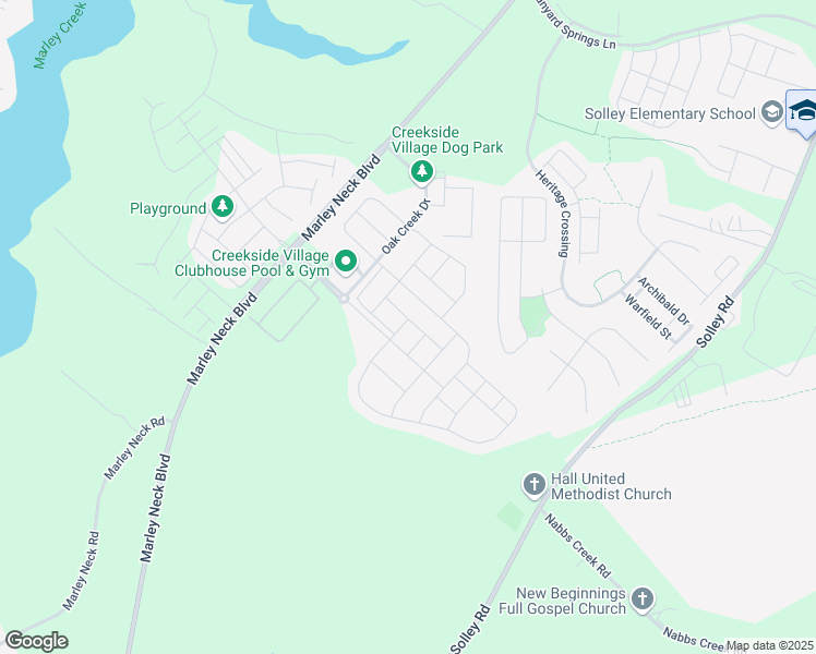 map of restaurants, bars, coffee shops, grocery stores, and more near 8107 Hickory Hollow Drive in Glen Burnie