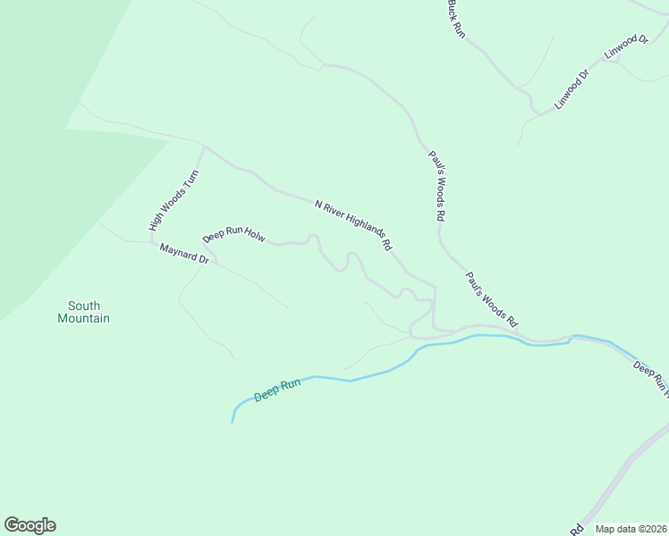 map of restaurants, bars, coffee shops, grocery stores, and more near High Mountain Meadows Road in Baker