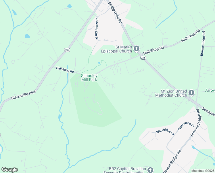 map of restaurants, bars, coffee shops, grocery stores, and more near 13018 Highgrove Road in Highland