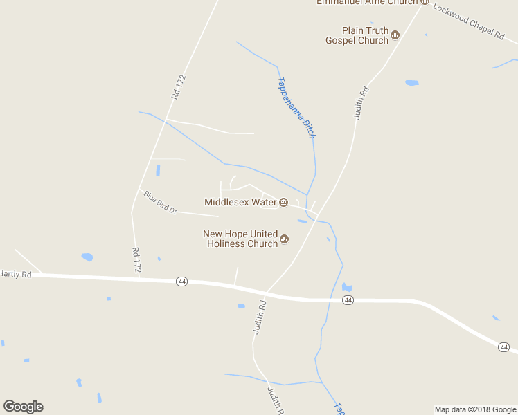 map of restaurants, bars, coffee shops, grocery stores, and more near 7 Loxley Lane in Hartly