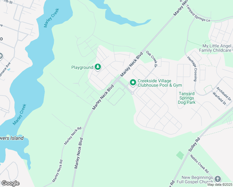 map of restaurants, bars, coffee shops, grocery stores, and more near 8113 Meadowgate Circle in Glen Burnie