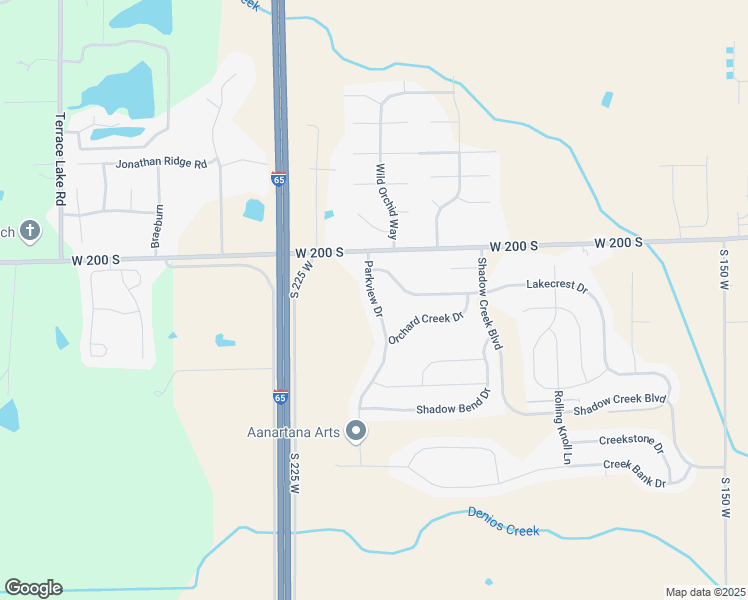 map of restaurants, bars, coffee shops, grocery stores, and more near 2955 Park View Drive in Columbus