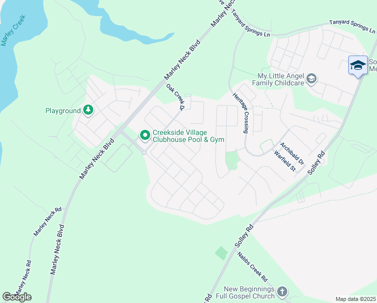 map of restaurants, bars, coffee shops, grocery stores, and more near 549 White Oak Drive in Glen Burnie