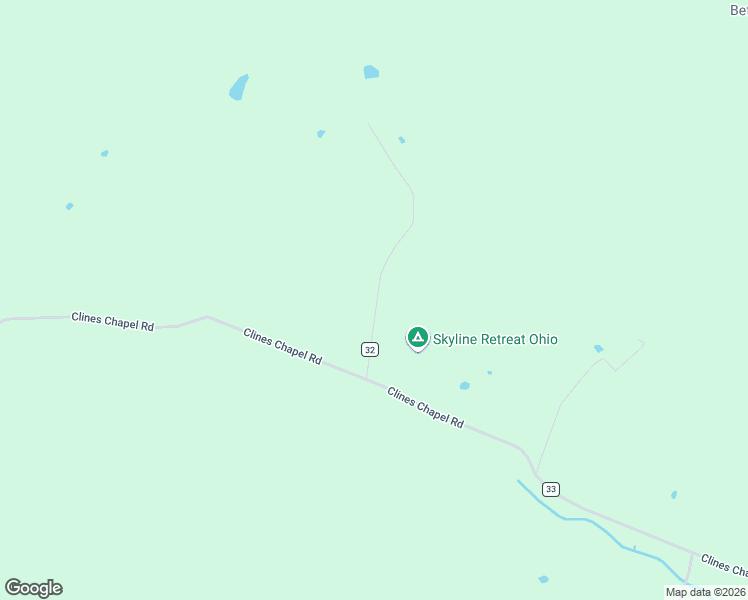 map of restaurants, bars, coffee shops, grocery stores, and more near 175 Golf Course Road in Waverly