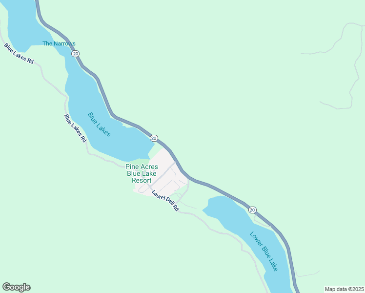 map of restaurants, bars, coffee shops, grocery stores, and more near 5168 California 20 in Upper Lake