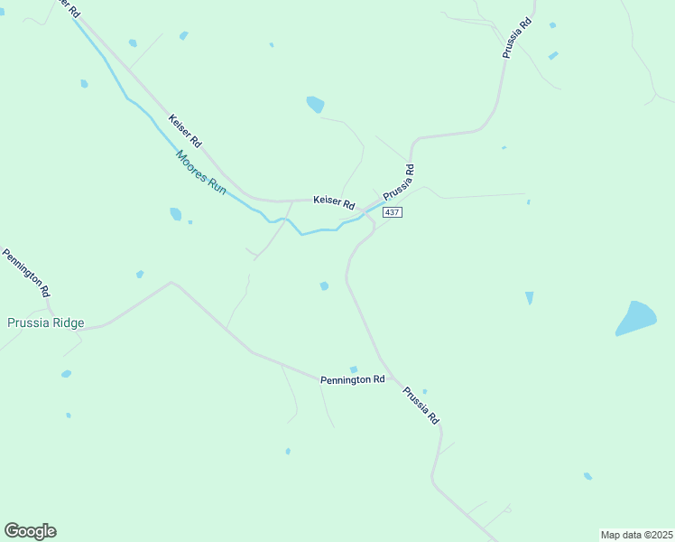 map of restaurants, bars, coffee shops, grocery stores, and more near 2234 Prussia Road in Waverly