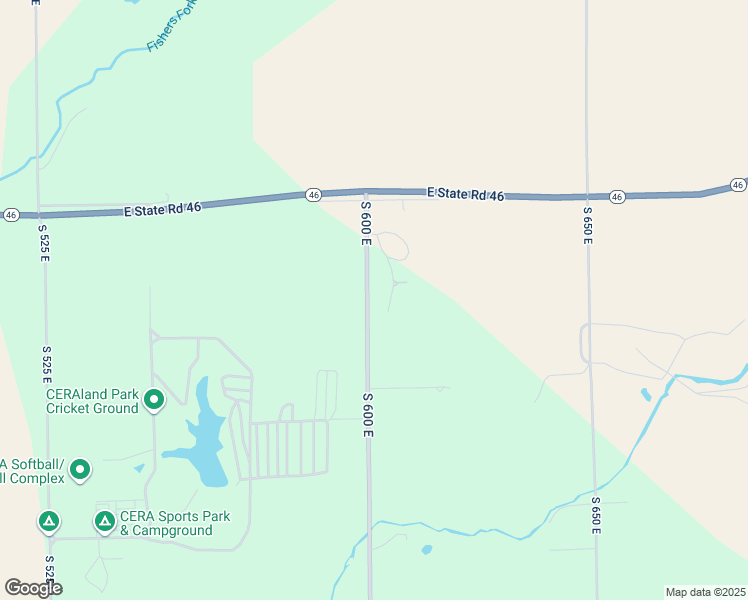 map of restaurants, bars, coffee shops, grocery stores, and more near 3241 South 600 East in Columbus