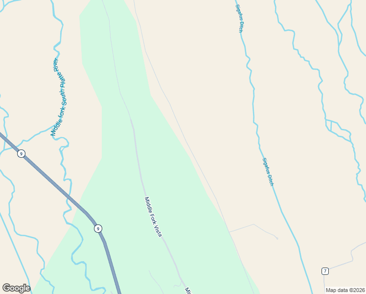 map of restaurants, bars, coffee shops, grocery stores, and more near 2402 Redhill Road in Fairplay