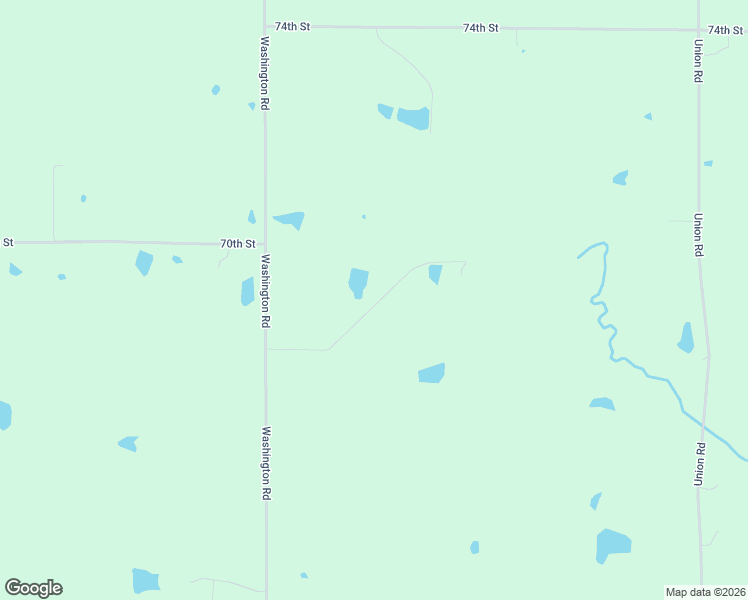 map of restaurants, bars, coffee shops, grocery stores, and more near 6810 Washington Road in McLouth