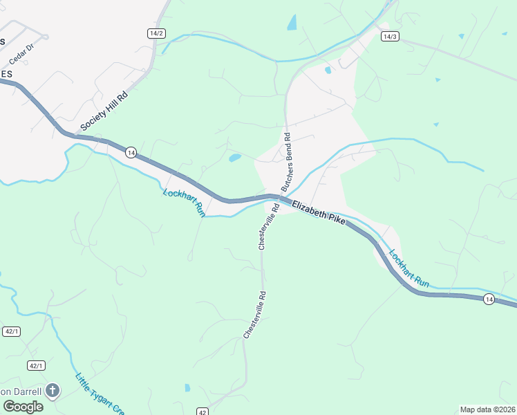 map of restaurants, bars, coffee shops, grocery stores, and more near 144 West Virginia 14 in Mineral Wells