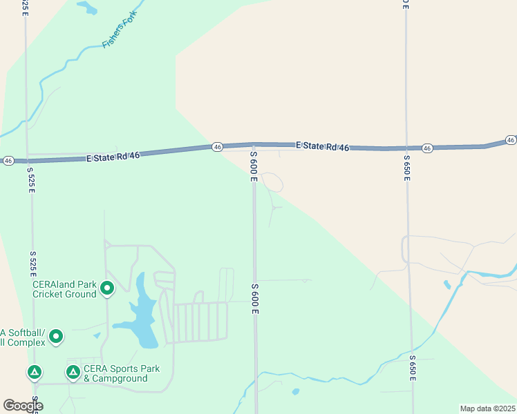 map of restaurants, bars, coffee shops, grocery stores, and more near 3241 South 600 East in Columbus