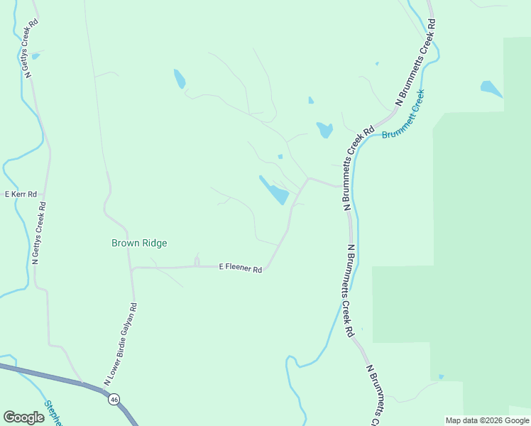 map of restaurants, bars, coffee shops, grocery stores, and more near 8273 East Fleener Road in Bloomington