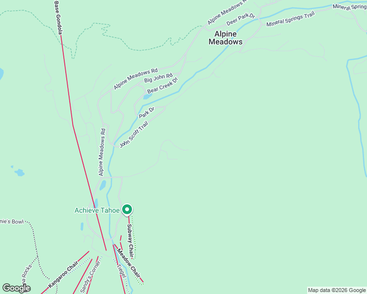 map of restaurants, bars, coffee shops, grocery stores, and more near 11 Chalet Road in Olympic Valley