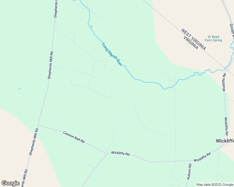 map of restaurants, bars, coffee shops, grocery stores, and more near 600 Chestnut Lane in Berryville