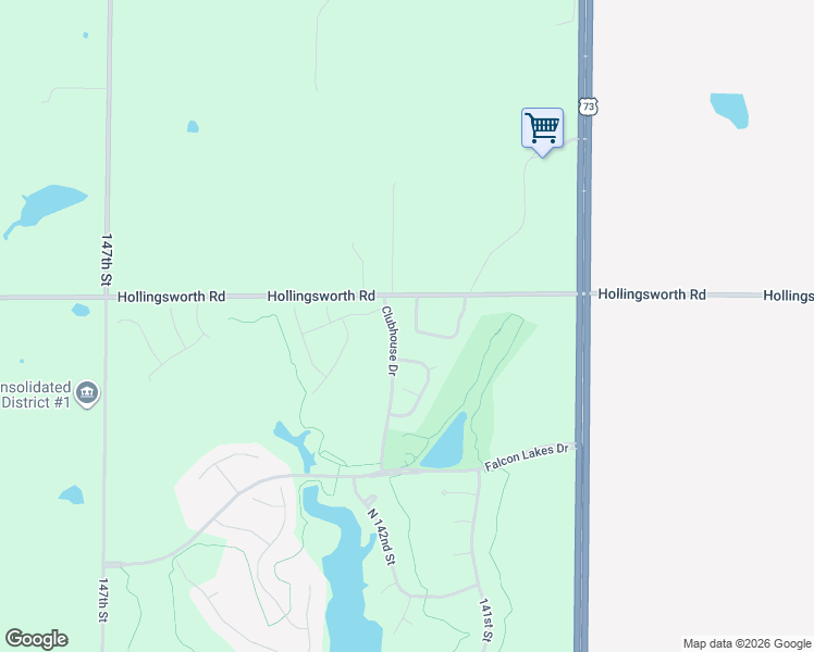 map of restaurants, bars, coffee shops, grocery stores, and more near 4900 Clubhouse Drive in Basehor