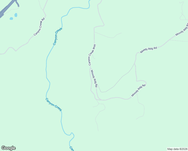 map of restaurants, bars, coffee shops, grocery stores, and more near Moody Ridge Rd in Placer