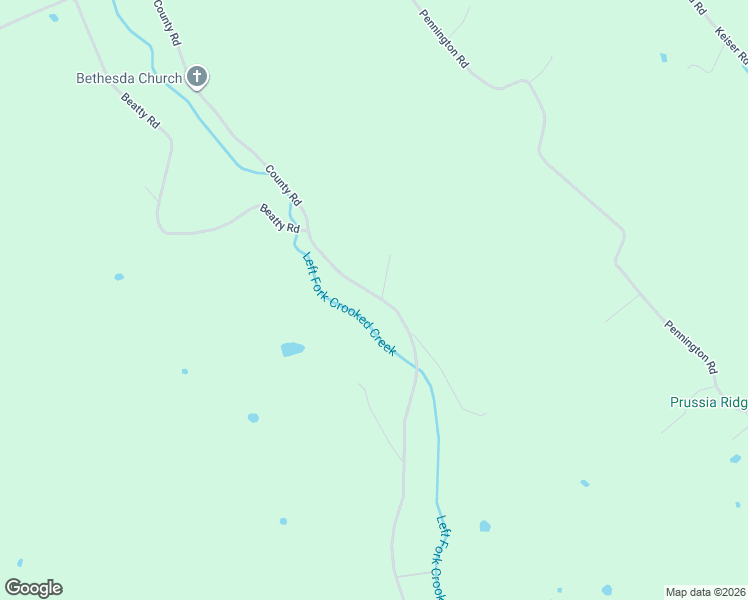 map of restaurants, bars, coffee shops, grocery stores, and more near 3833 Beatty Road in Waverly