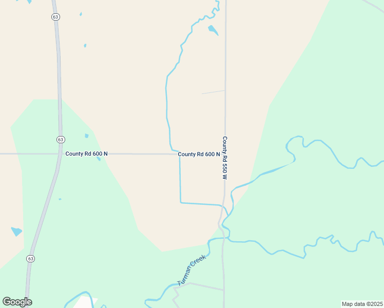map of restaurants, bars, coffee shops, grocery stores, and more near 5618 West County Road 600 North in Shelburn