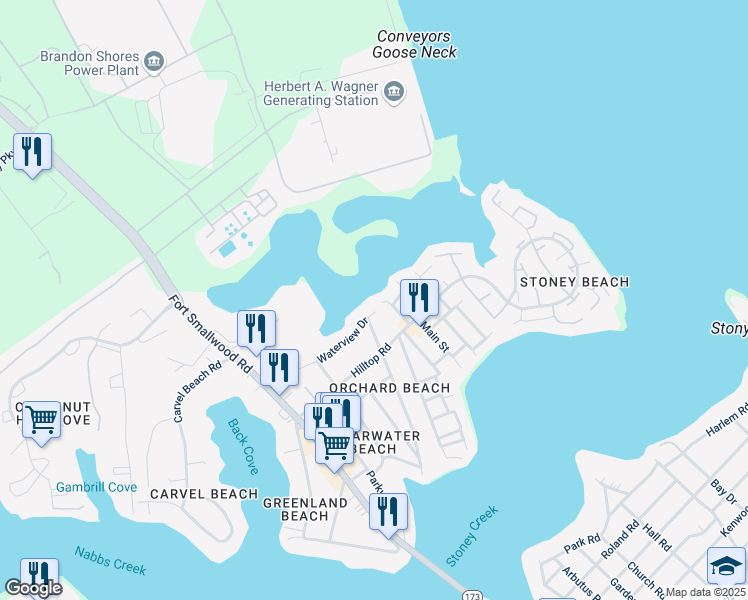 map of restaurants, bars, coffee shops, grocery stores, and more near 904 Waterview Drive in Riviera Beach
