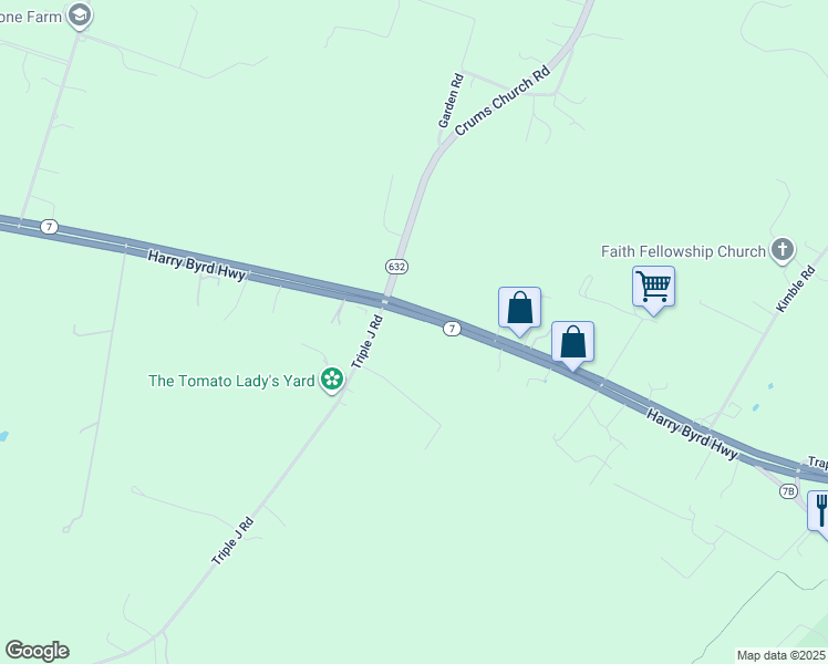 map of restaurants, bars, coffee shops, grocery stores, and more near 1484 Westwood Road in Berryville