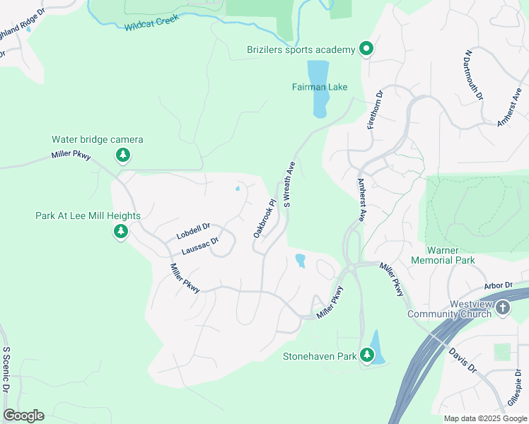 map of restaurants, bars, coffee shops, grocery stores, and more near 704 Oakbrook Place in Manhattan