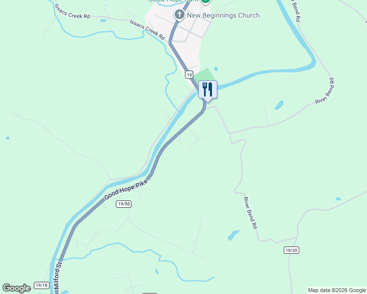 map of restaurants, bars, coffee shops, grocery stores, and more near 64 Windgate Drive in Jane Lew