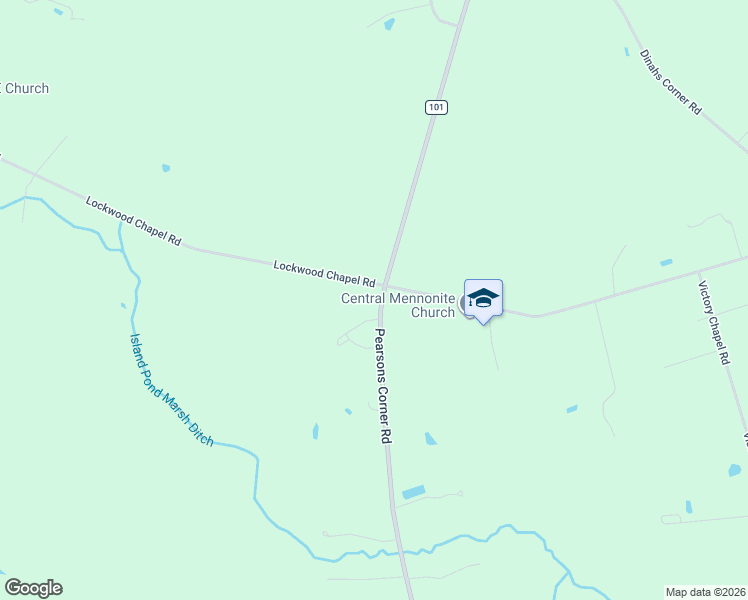 map of restaurants, bars, coffee shops, grocery stores, and more near 47 West Denneys Road in Dover