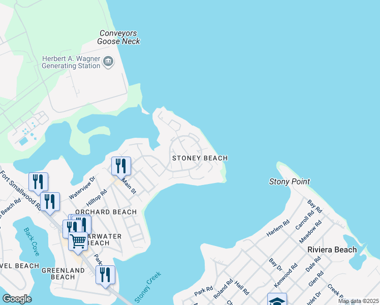 map of restaurants, bars, coffee shops, grocery stores, and more near 1441 Stoney Point Way in Riviera Beach