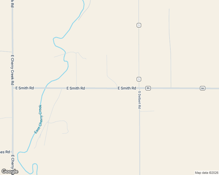 map of restaurants, bars, coffee shops, grocery stores, and more near 11771 East Smith Road in Elbert