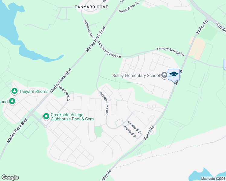 map of restaurants, bars, coffee shops, grocery stores, and more near 944 Hopkins Corner in Glen Burnie