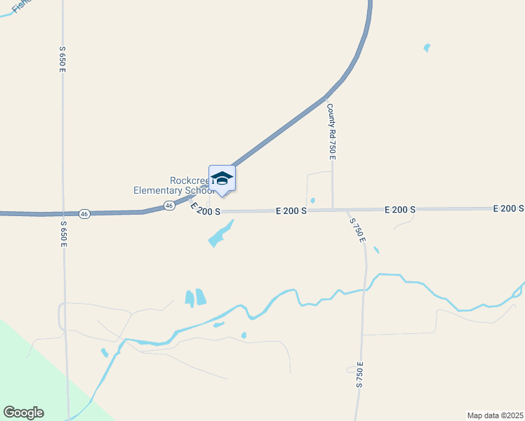 map of restaurants, bars, coffee shops, grocery stores, and more near 13000 East 200 South in Columbus