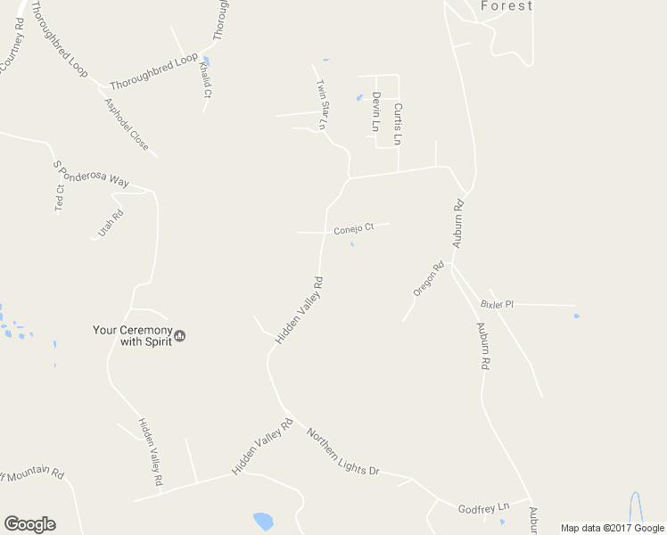 map of restaurants, bars, coffee shops, grocery stores, and more near 12223 Hidden Valley Road in Grass Valley