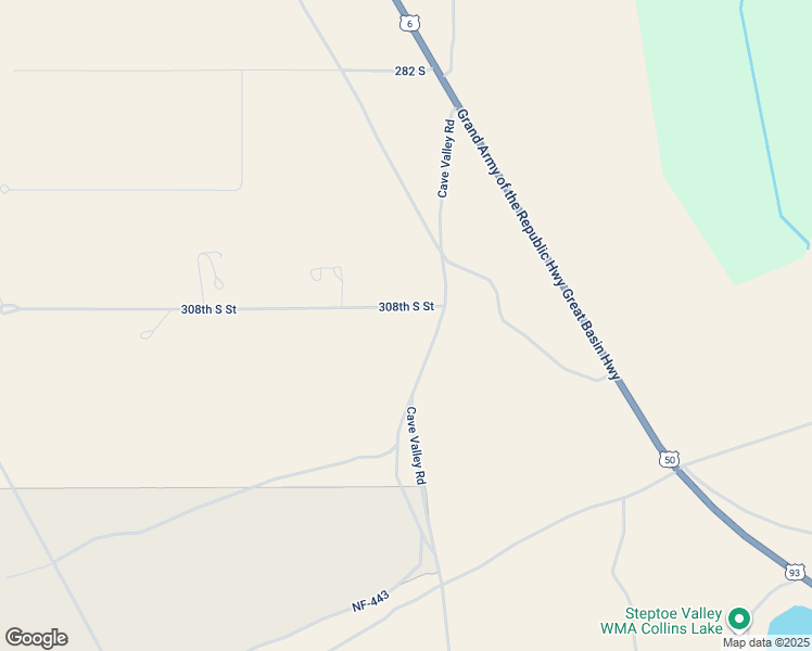 map of restaurants, bars, coffee shops, grocery stores, and more near 889 308th South Street in Ely