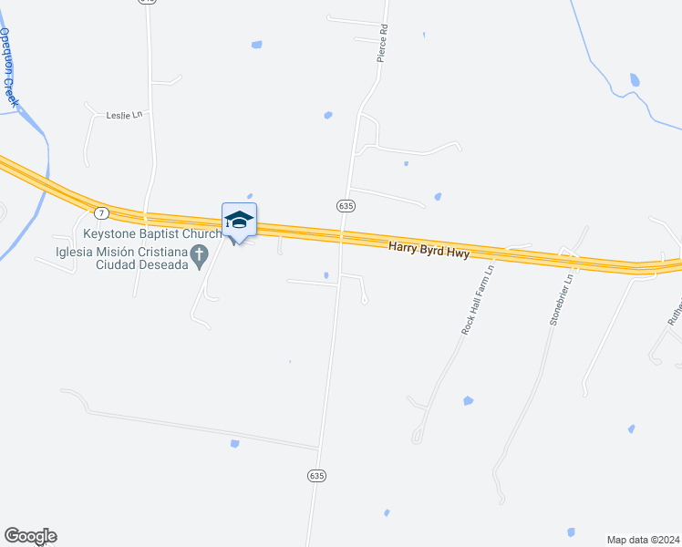 map of restaurants, bars, coffee shops, grocery stores, and more near 87 Moose Road in Berryville