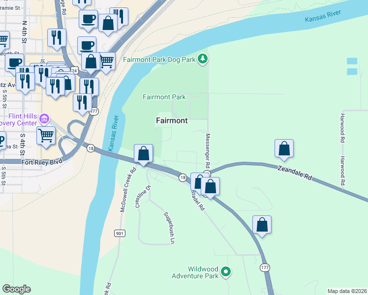 map of restaurants, bars, coffee shops, grocery stores, and more near 725 Diebler Pl in Manhattan
