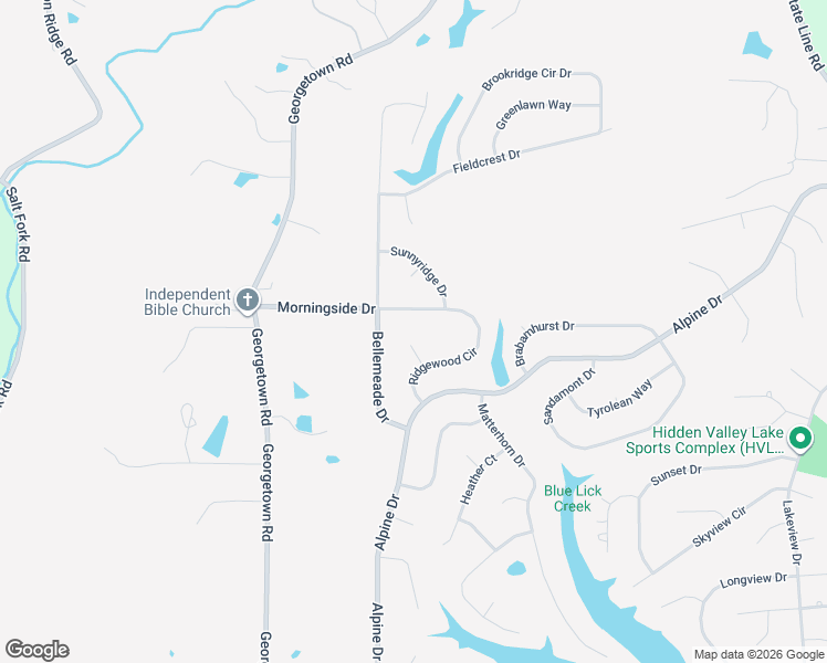 map of restaurants, bars, coffee shops, grocery stores, and more near 1941 Ridgewood Circle in Lawrenceburg