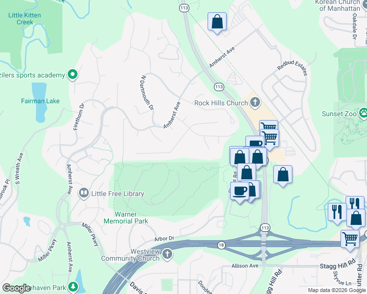 map of restaurants, bars, coffee shops, grocery stores, and more near 220 Fordham Road in Manhattan