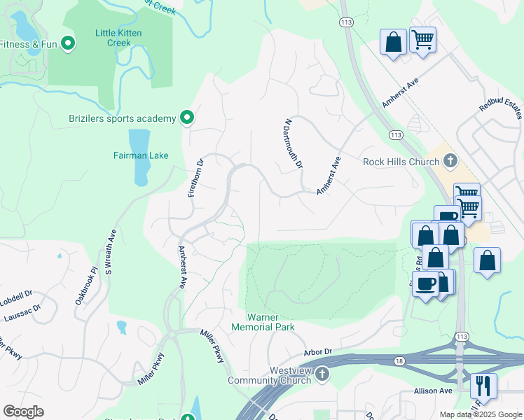 map of restaurants, bars, coffee shops, grocery stores, and more near 136 Ej Frick Drive in Manhattan