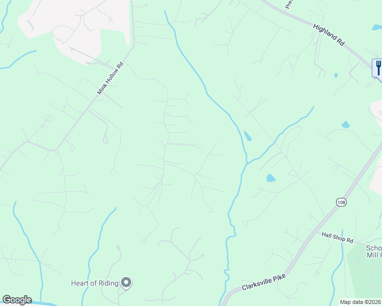 map of restaurants, bars, coffee shops, grocery stores, and more near in Highland