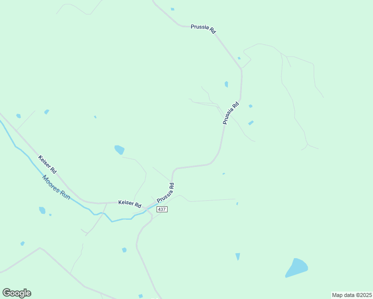 map of restaurants, bars, coffee shops, grocery stores, and more near 2671 Prussia Road in Waverly